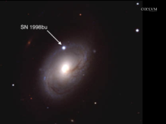Le supernovae extragalattiche più luminose e importanti della storia: SN1998bu in M96