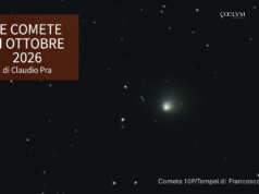 Le Comete del mese di Ottobre: CALMA “QUASI” PIATTA