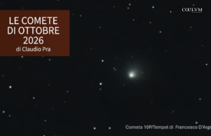 Le Comete del mese di Ottobre: CALMA “QUASI” PIATTA