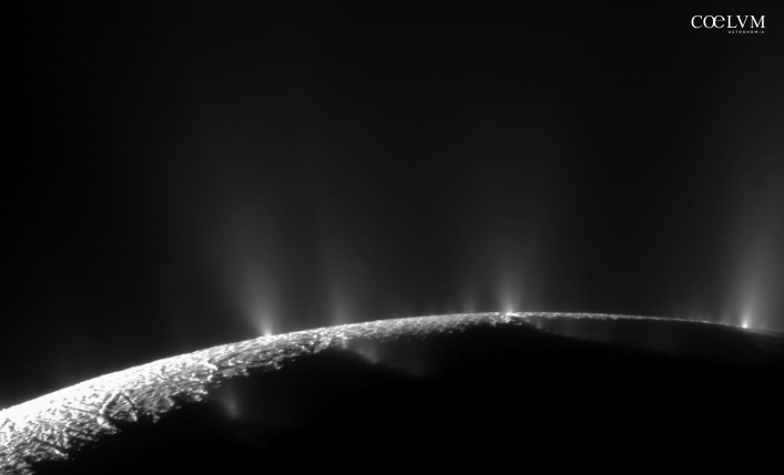 Encelado ed i suoi geyser di acqua