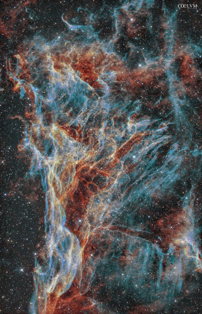 Parte della immensa nebulosa Velo NGC6960