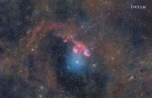 Gamma Cassiopeiae, IC59, IC63 e zone limitrofe