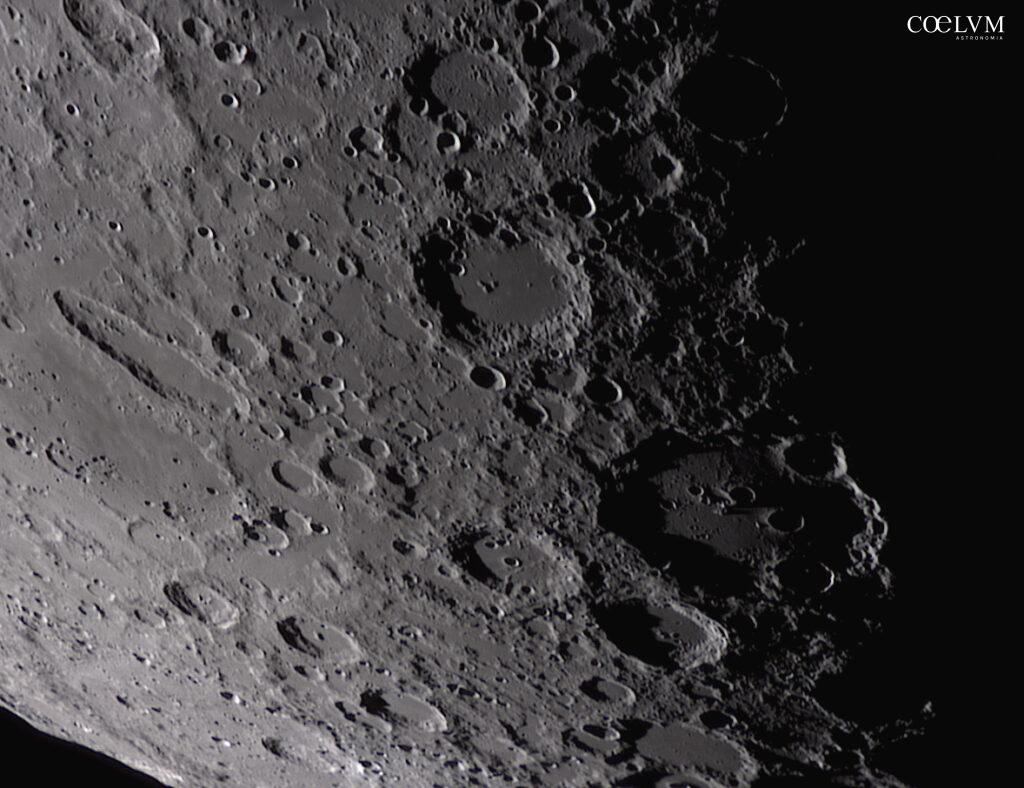 Regione sud della Luna con Clavius e Schiller