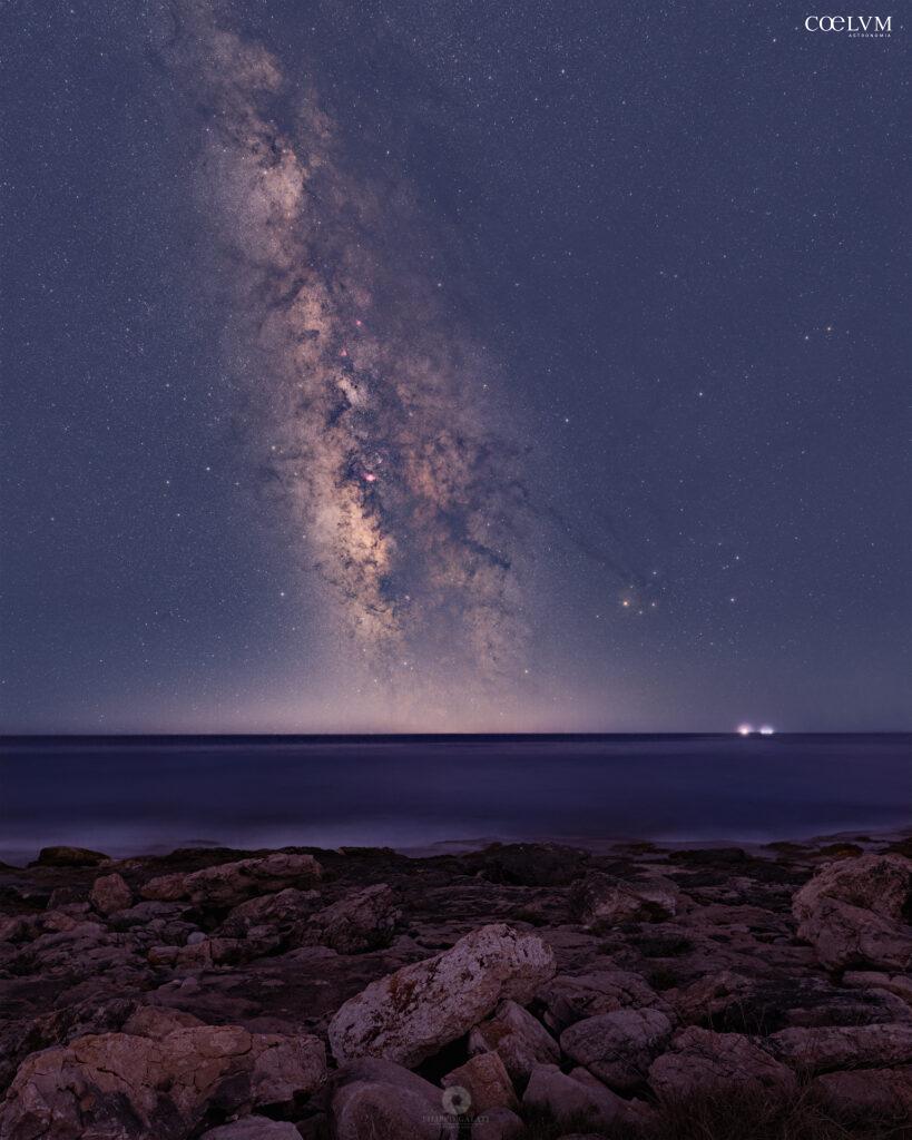 La Via Lattea sul Mediterraneo