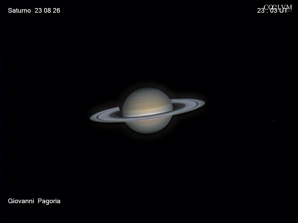 Saturno 23 08 26 23 :03 UT