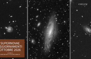 SUPERNOVAE aggiornamenti del mese – Ottobre 2026