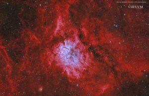 SH2-86, NGC6820, NGC6823 e KR 9 nella Volpetta