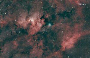 Nebulosa Grotta ed Sh2-154