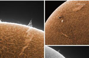 Attività solare del 11 ottobre