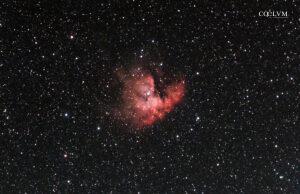 NGC 281 – Nebulosa Pacman (o IC 11)