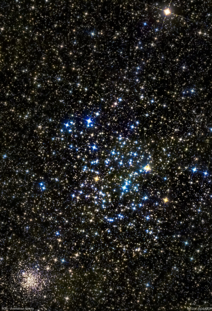 M35 e NGC2158  AMMASSO APERTO