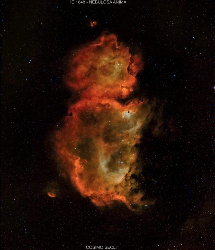 IC 1848 – NEBULOSA EMBRIONE
