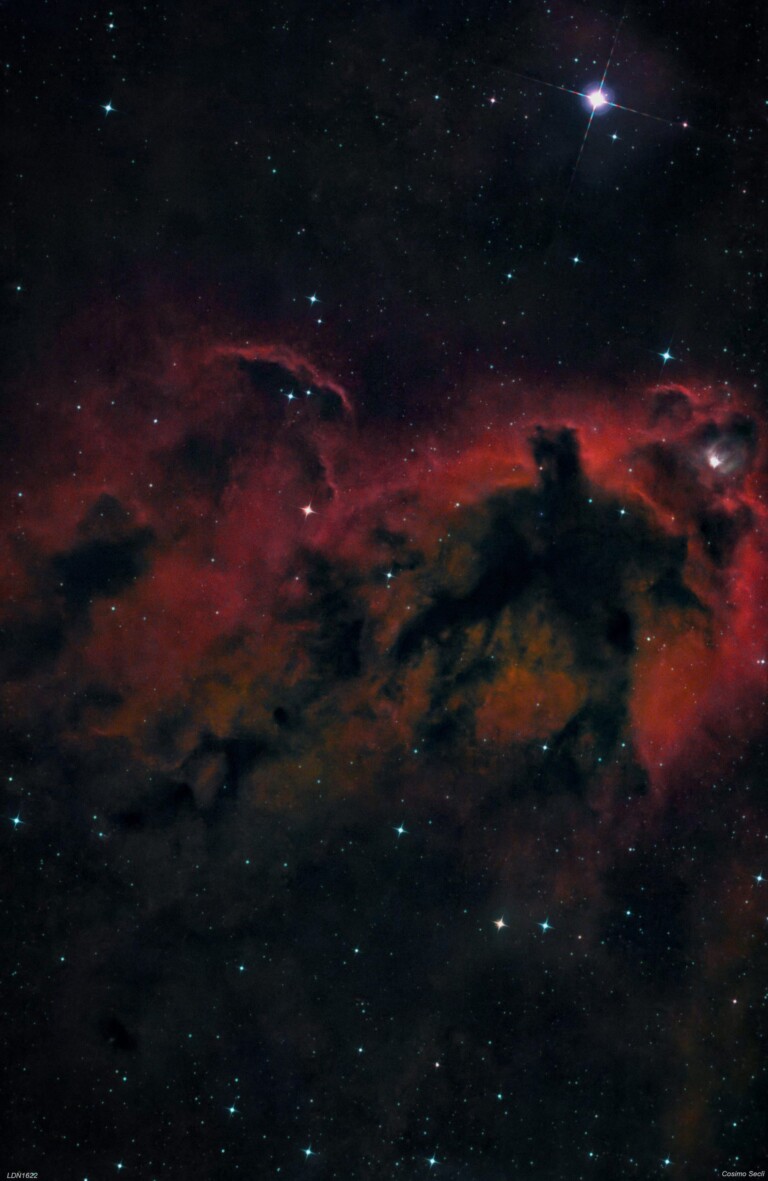 LDN1622 L’UOMO NERO IN ORIONE