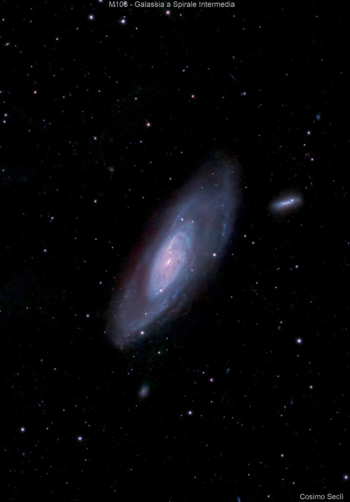 M106 Galassia a Spirale Intermedia