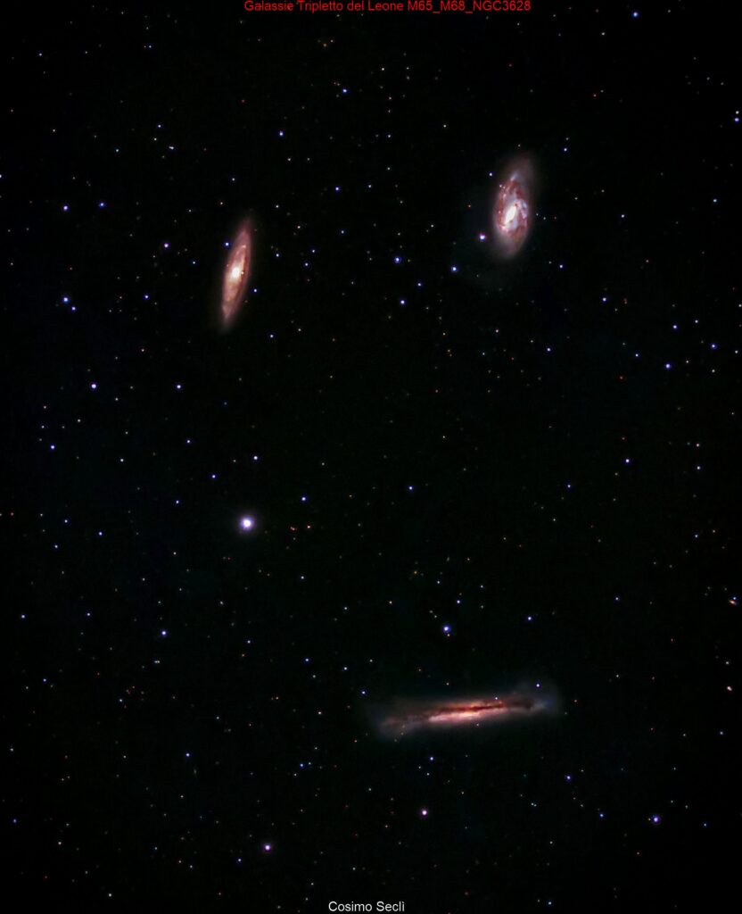 M65-M66-NGC3628 TRIPLETTO DEL LEONE