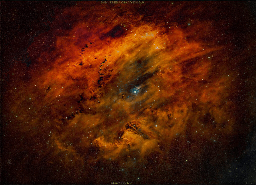 SH2-119 NEBULOSA CONCHIGLIA