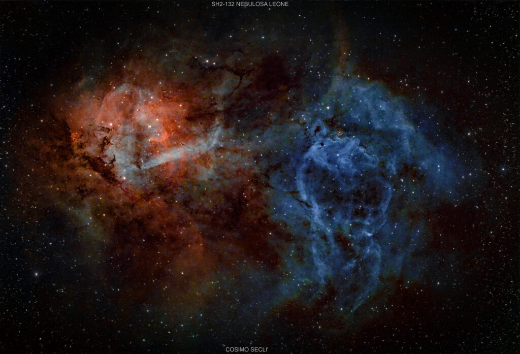 SH2 – 132  NEBULOSA LEONE