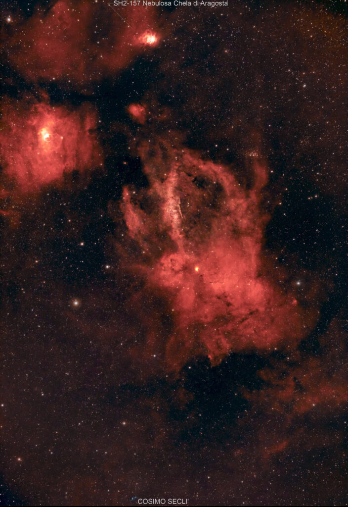 SH2-157 NEBULOSA CHELE DI ARAGOSTA