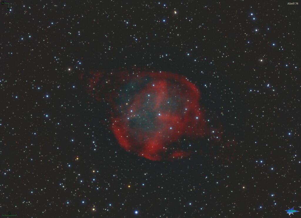 Abell 74 nella Volpetta