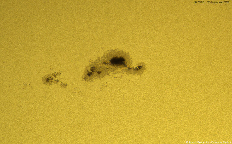 Ar3590 in luce bianca