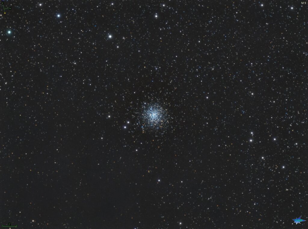 M9 ammasso globulare nell’Ophiuco