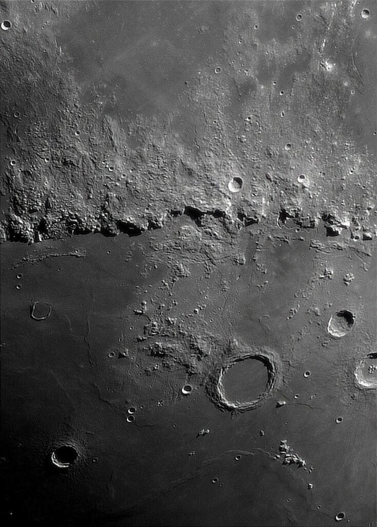 Gli Appennini lunari, uno spettacolo insormontabile