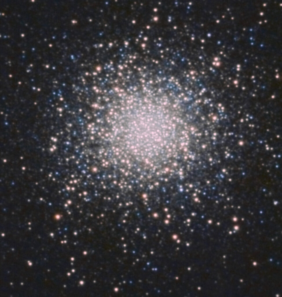 Messier 13 in lucky imaging