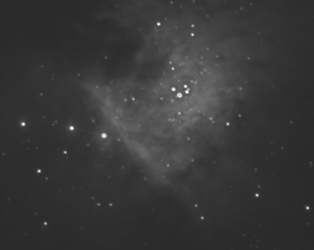 Il cuore della Nebulosa di Orione nel vicino infrarosso