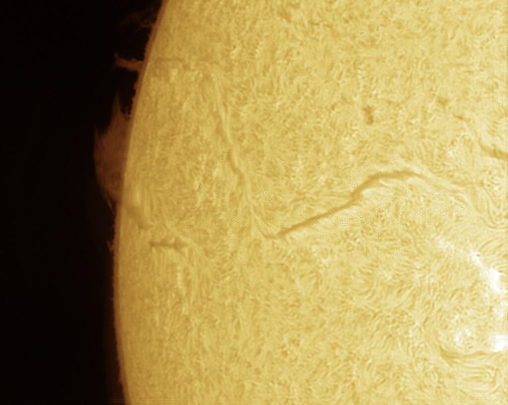 Cromosfera, dettaglio