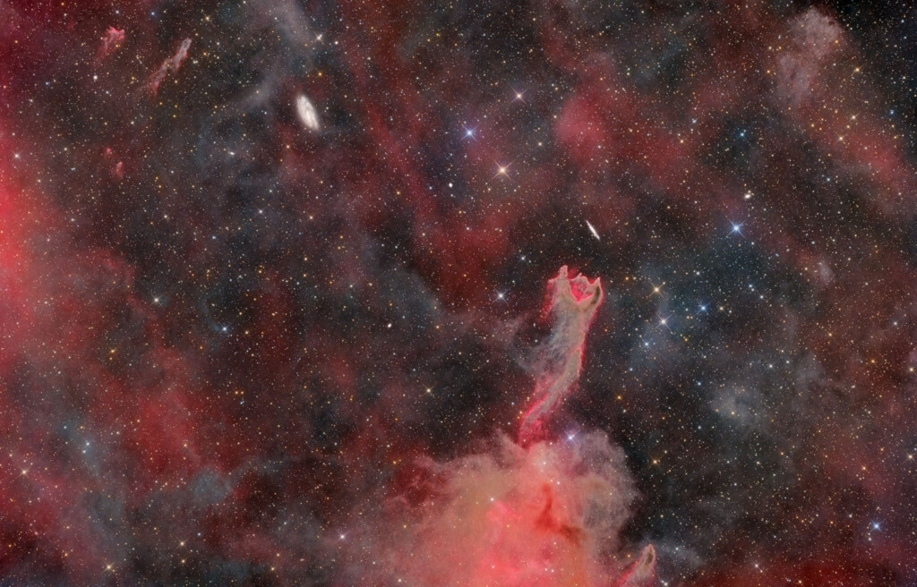 Nebulosa CG4 – La Mano Luminosa di Dio