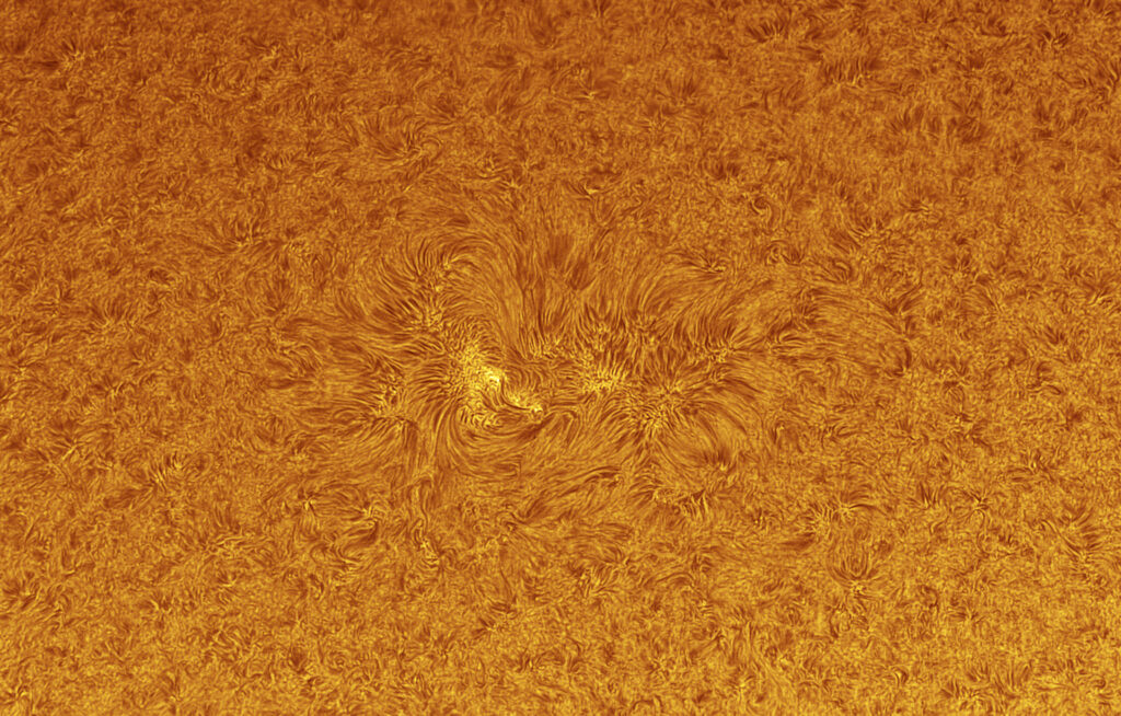 Sole in H-Alpha 4 Aprile 2020 – AR2759