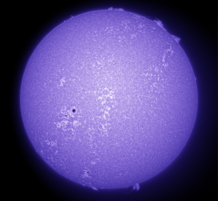 Il Sole Full Disk in CaK – 17 Maggio 2025