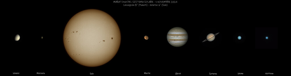 Maratona Sistema Solare di tutti i Santi
