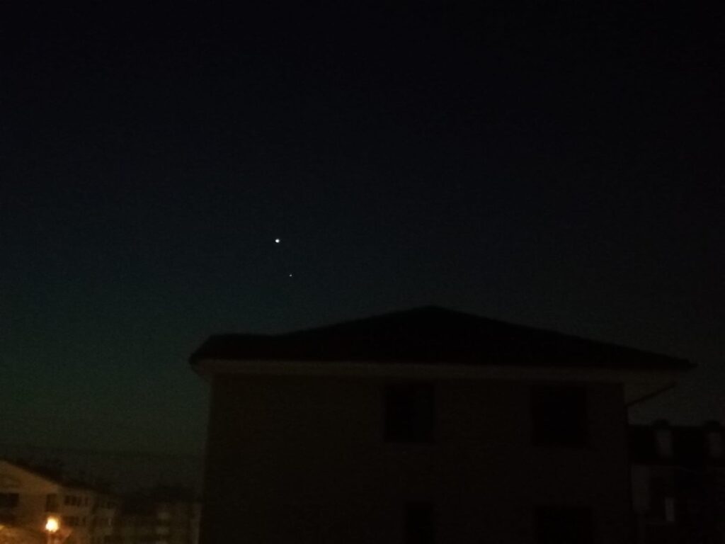 Congiunzione Venere Giove