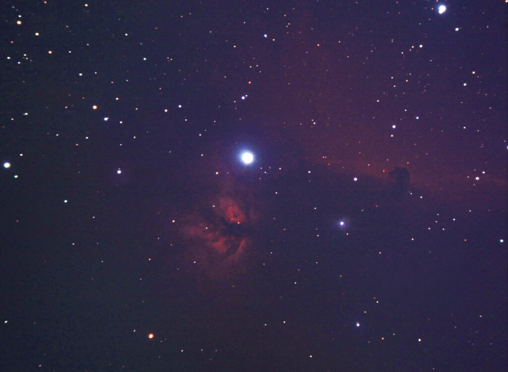 Nebulose Fiamma e testa di cavallo