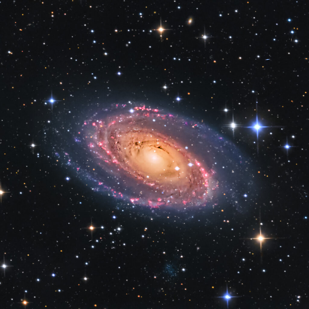 La galassia di Bode in HaRGB