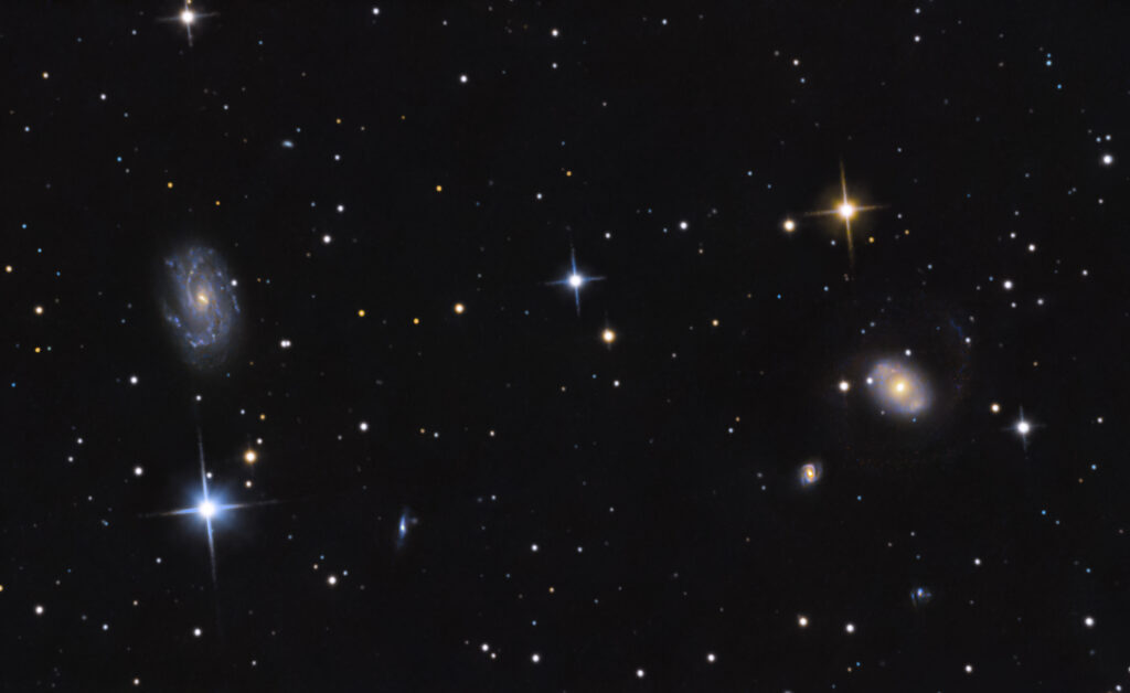 NGC4151 e la sua compagna