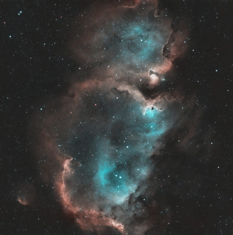La nebulosa Anima in HOO