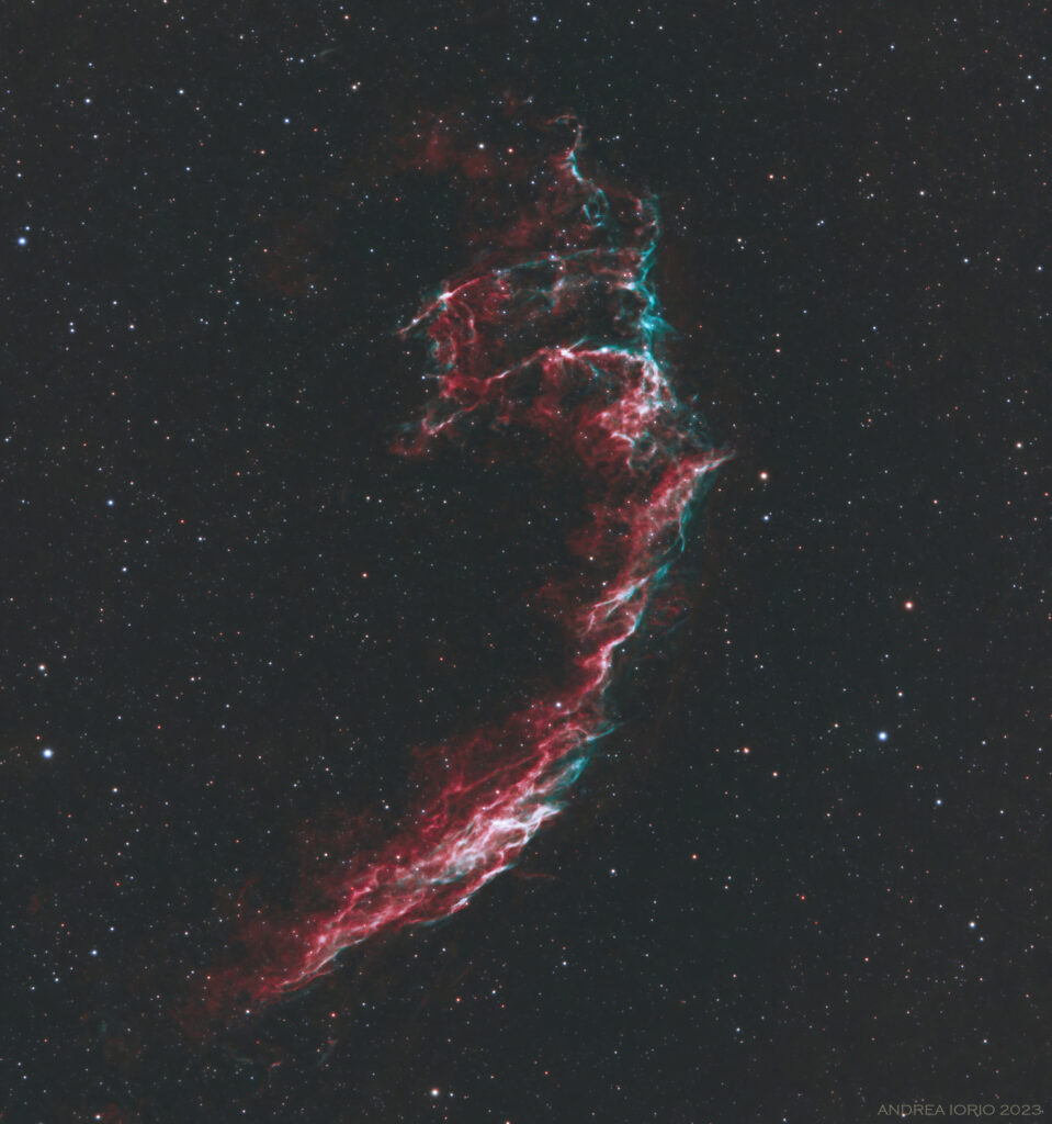 La porzione est della nebulosa Velo