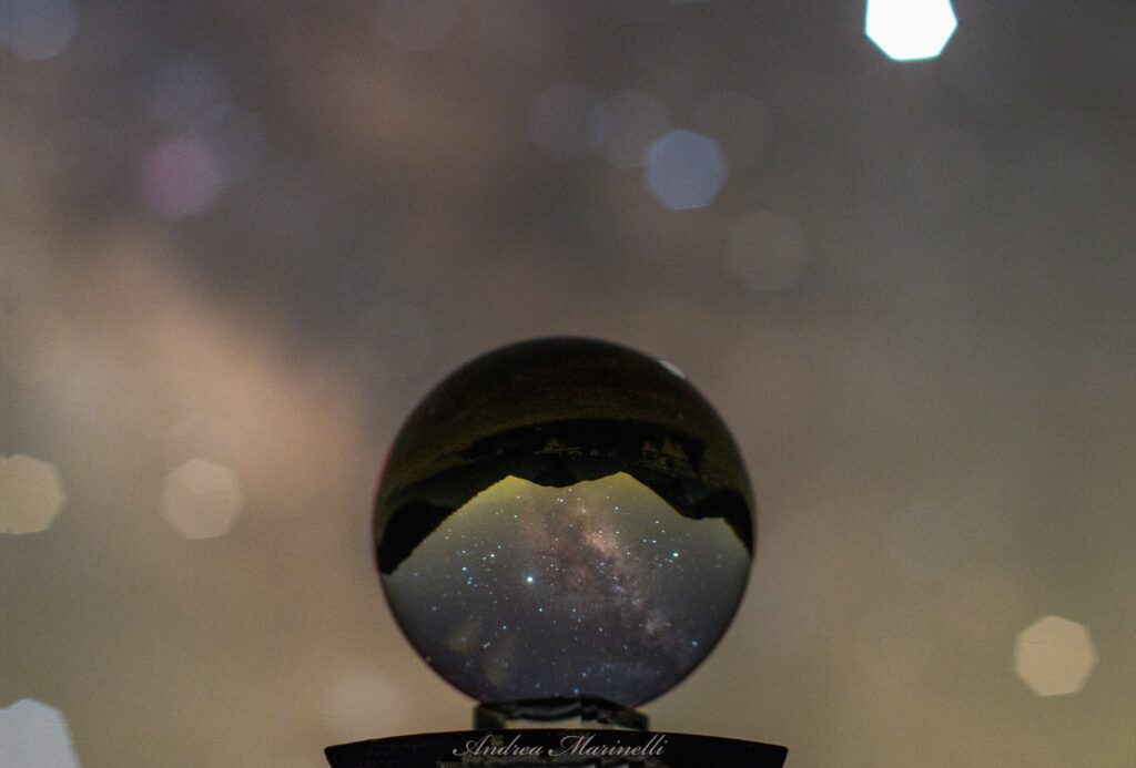 La Via Lattea in una sfera