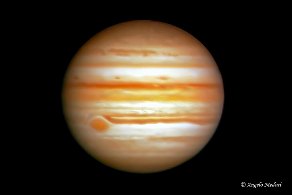 Giove con la Grande Macchia Rossa