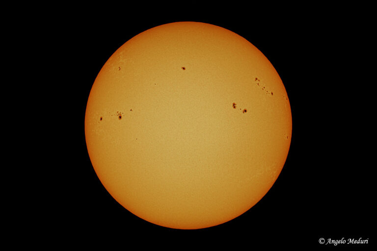 il Sole con le macchie