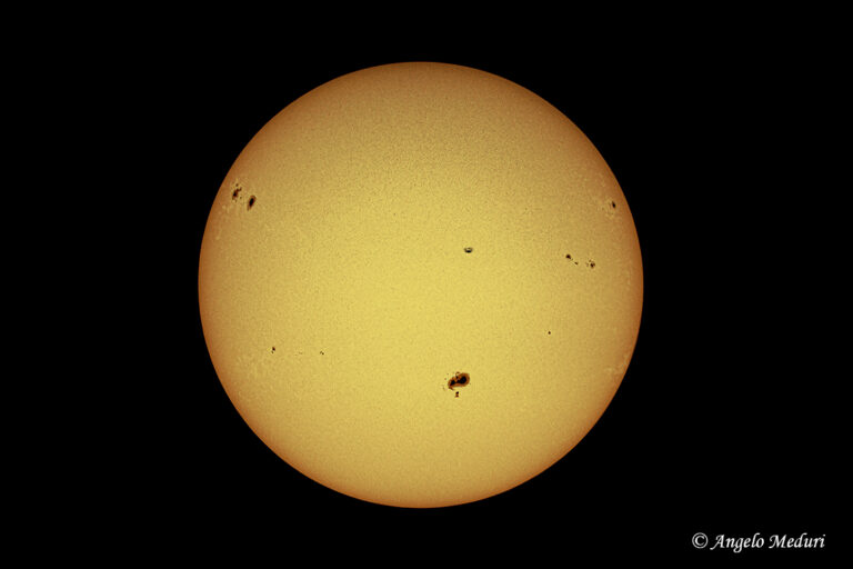 il Sole con le macchie