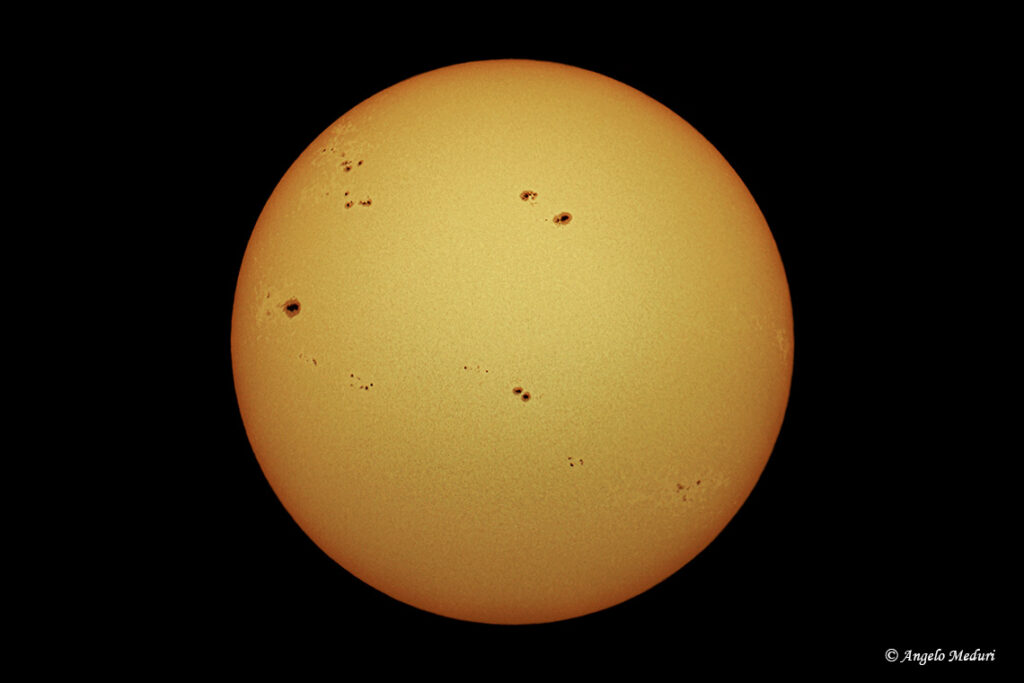 il Sole con le macchie
