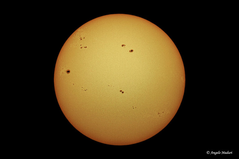 il Sole con le macchie