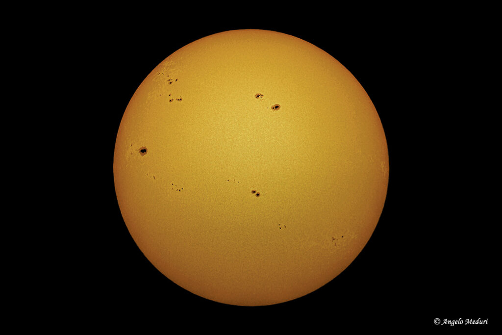 il Sole con le macchie