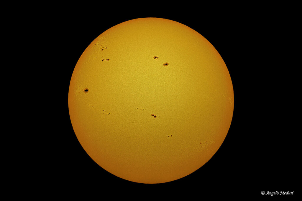 il Sole con le macchie