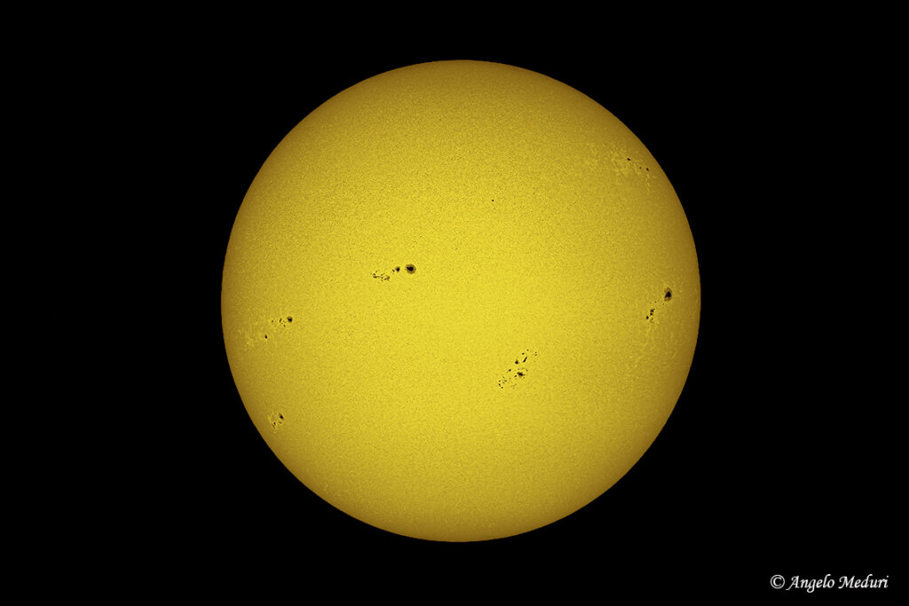 il Sole con le macchie