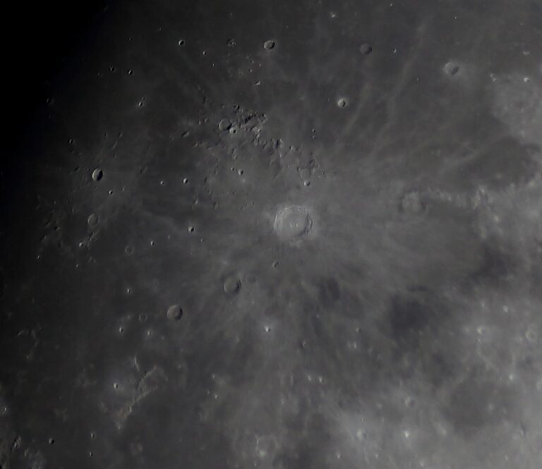Cratere Copernico e Mt Carpazi