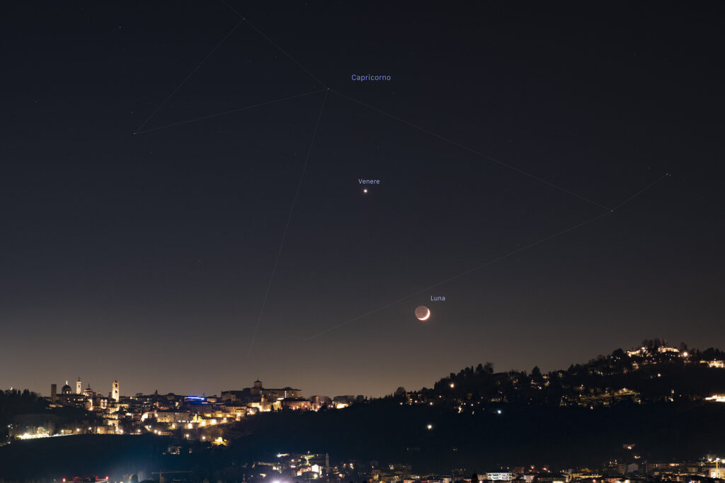Luna e Venere nel Capricorno